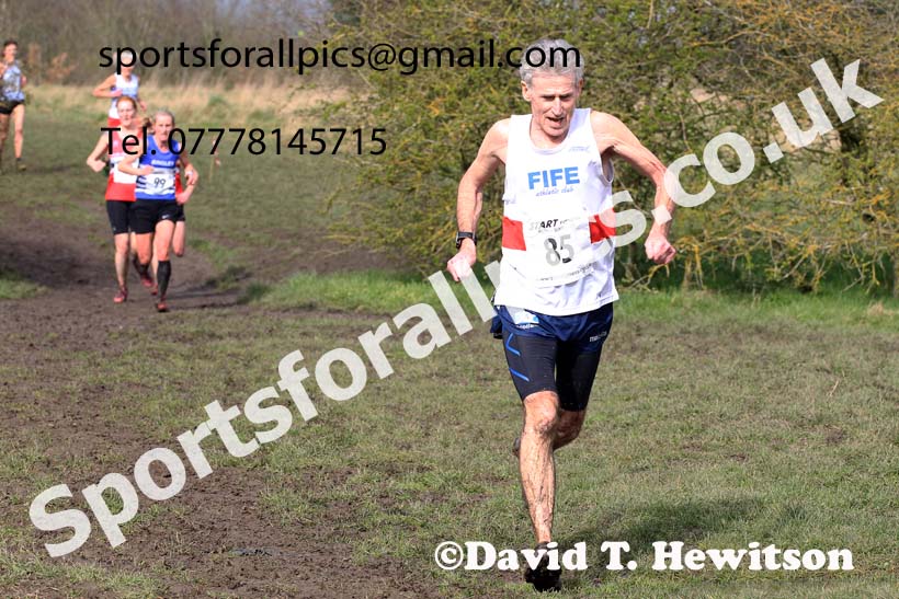 Womens and Mens 65+ in the 2023 BMAF Cross Country Champs., Wallsend. Photo: David T. Hewitson/Sports for All Pics